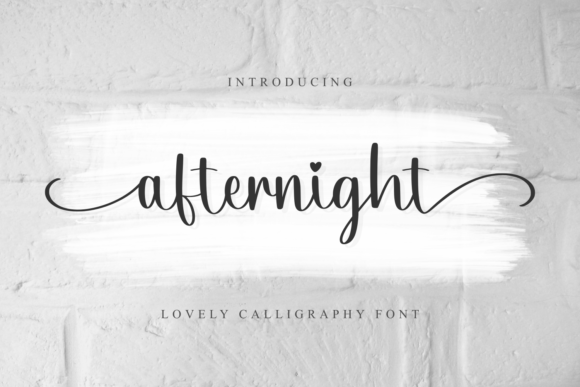 Afternight: A Bold Script for Creative Projects