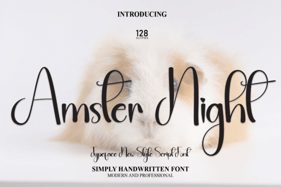 Amster Night: A Premium Font for Editorial Design