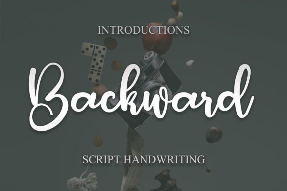 Backward: A Handwritten Font for Creative Web Design