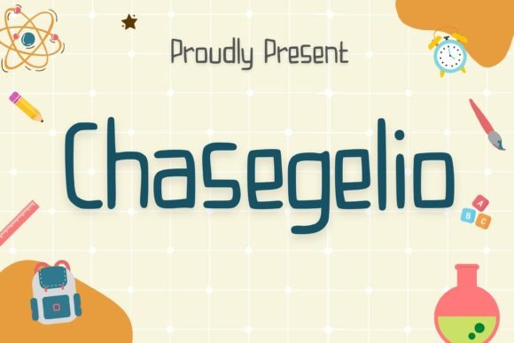 Chasegelio: A Playful Font for Engaging Brand Content