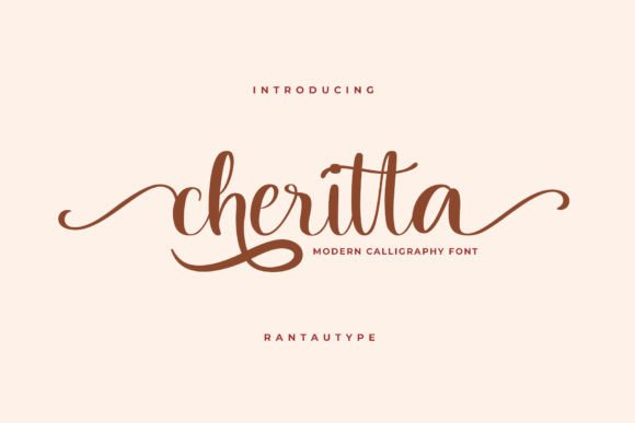 Cheritta: A Font That Elevates Your Editorial Design