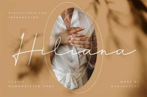Discover Hiliana: A Signature Font for Elegant Editorial Design