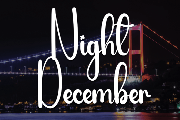 Discover Night December: A Font for Elegant Editorial Design
