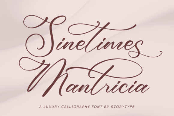 Discover Sinetimes Mantricia: A Font for Elegant Publishing