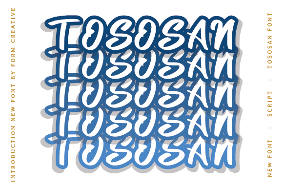 Discover Tososan: The Perfect Handwritten Font for Makers