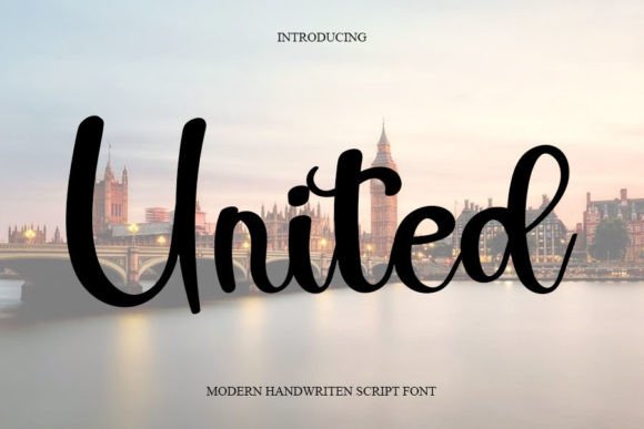 Discover United: A Versatile Handwritten Font for Branding