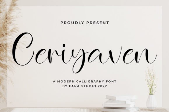 Enhance Your Brand with Ceriyaven: A Dazzling Script Font