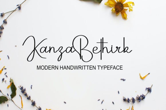 Enhance Your Brand with Kanza Bethirk Font
