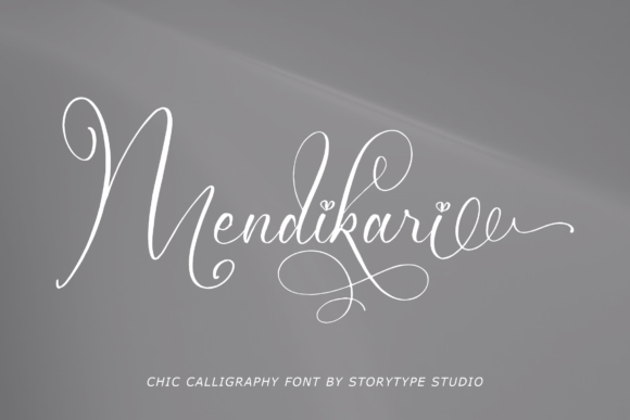 Enhance Your Brand with Mendikari: A Chic Calligraphy Font