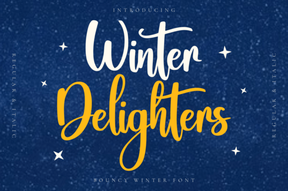 Enhance Your Brand with Winter Delighters Font