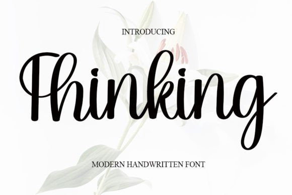 Enhance Your Craft Projects with Thinking Font