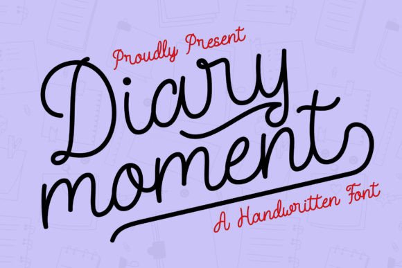 Enhancing Web Design with Diary Moment Font