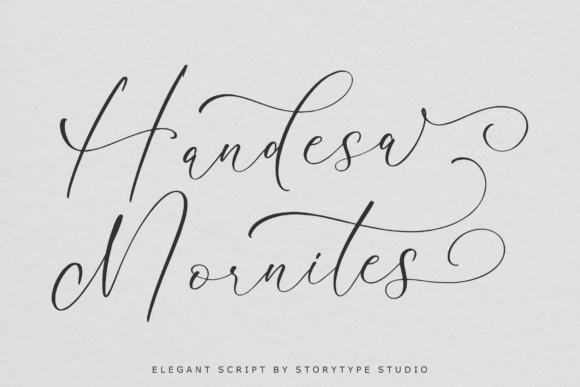 Handesa Mornites: A Premium Font for Elegant Branding