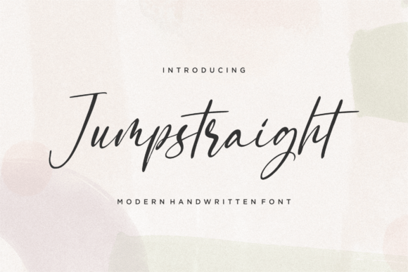 Jumpstraight: A Versatile Font for Crafters and Creators
