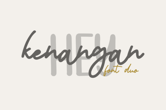 Kenangan Duo: A Versatile Font for Web Design