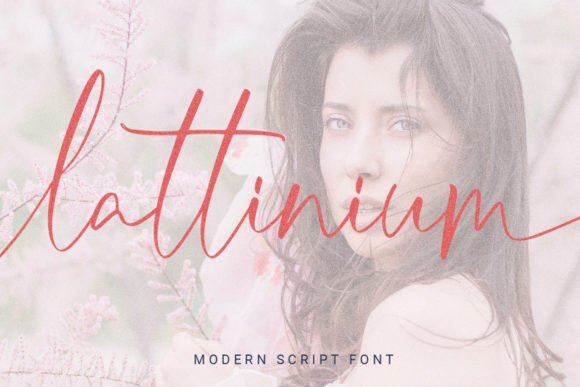 Lattinium: A Handwritten Font for Elegant Branding