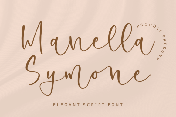 Manella Symone: A Graceful Script Font for Editorial Elegance