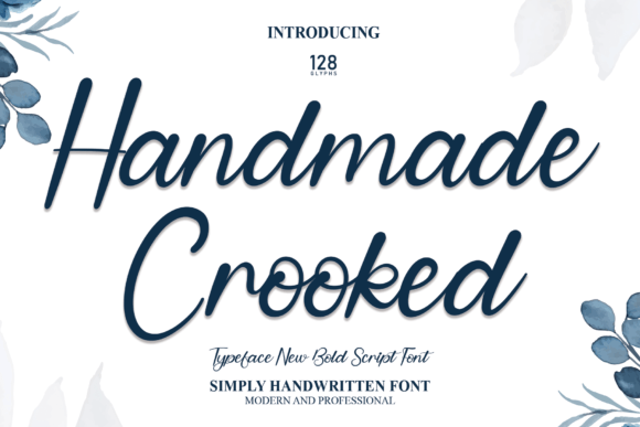 Transform Your Brand with Handmade Crooked Font