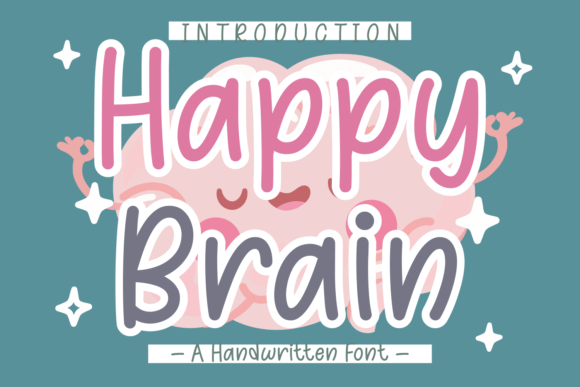 Transform Your Brand with Happy Brain: A Playful Font for Business