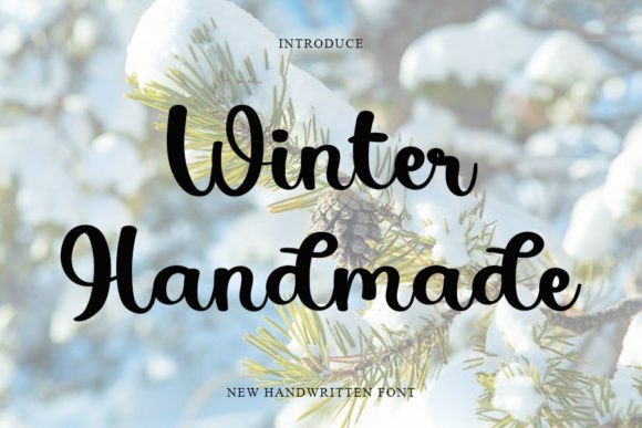 Winter Handmade: A Delicate Font for Elegant Web Design